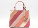 Michael Kors Adele Medium Satchel Multi-color Handbag Aa0826pzsa
