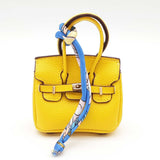 Yellow Mini Bag Charm Sd0725ide
