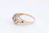 Diamond Ring In 14k Yellow Gold 3.7 Grams Size 11 Eb0724llrsa