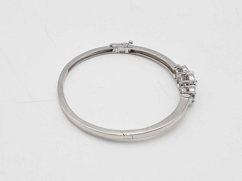 1.83ctw Diamonds 14k White Gold 14k 15.1 Grams Bracelet 7 Inch Sd0925czxsa