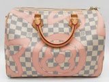 Louis Vuitton 30 Bandouliere Speedy Damier Azur Tahitienne Handbag Do0325exzde