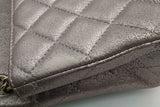 Chanel Quilted Metallic Iridescent Leather Mini Flap Bag Eb1026erxsa