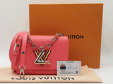 Louis Vuitton Twist Pm Bloom Handbag In Coral Pink Epi Leather Fw1026olrxdu