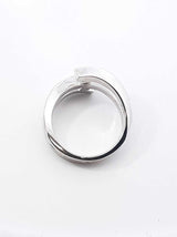 0.64 Cttw Champagne Diamond & 14k White Gold Ring 7.7 Grams Size 7 Fw0926lxzxdu