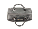 Micheal Kors Mercer Black Pebbled Leather Duffle Bag Fw0425ozdu