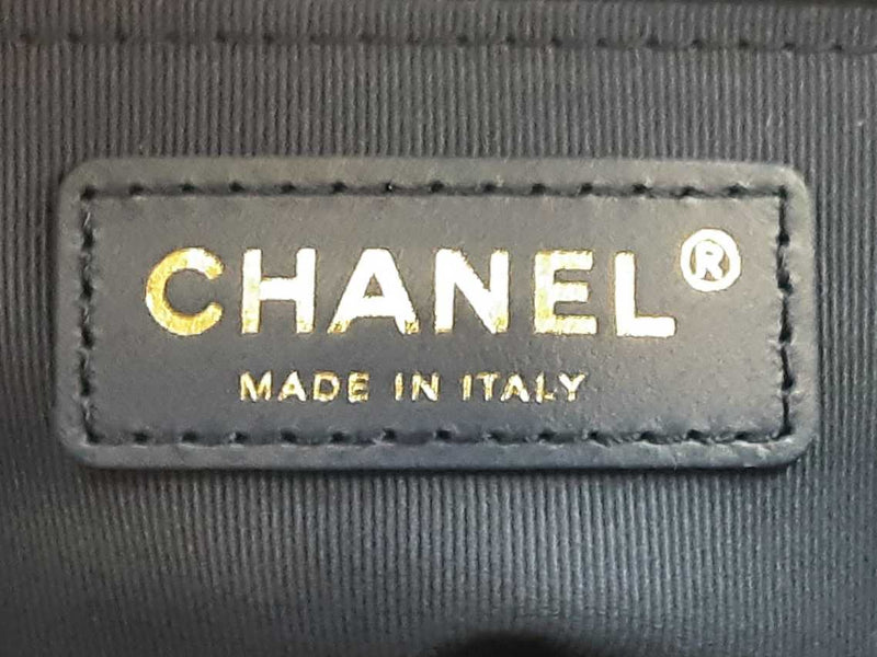 Chanel Duma Caviar Medium Backpack Blue Aa0725pezxsa