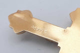 14k Yellow Gold Crucifix Pendant 2.1 Grams Eb0326lorsa