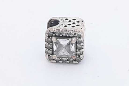 Pandora Sterling Silver Bead Charm 2.4 Grams Eb0824rsa