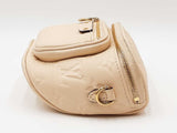 Louis Vuitton Mini Bum Bag In Crème Monogram Empreinte Leather Fw0926loxzdu