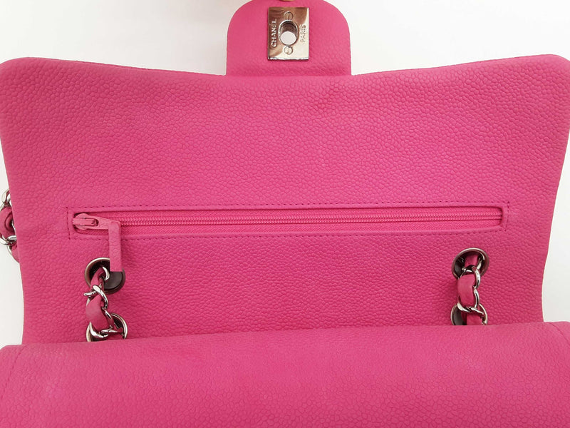 Chanel Classic Double Flap Pink Quilted Suede Cavier Shoulder Bag Do0825ixzxde