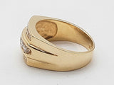 0.81 Cttw Natural Diamonds 14k Yellow Gold 7.7g Ring 9.25 Do0626rxzde
