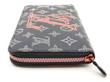 Louis Vuitton X Kim Jones Monogram Upside Down Blue Zippy Wallet Do0526pcxde