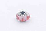 Pandora Pink Murano Glass Charm 925 Sterling Silver 3.6 Grams Eb0425isa