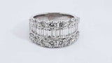 4.64ctw Diamonds 14k Wg 6.6 Grams Women's Ring Size 6.5 Sd0326opzxdu
