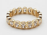0.17 Cttw Lab Grown Diamonds 14k Yellow Gold 2.98g Ring Size 6.5 Do0726icrde