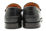 Gucci Black Leather Loafers Size 7 Eb0126oxzdu