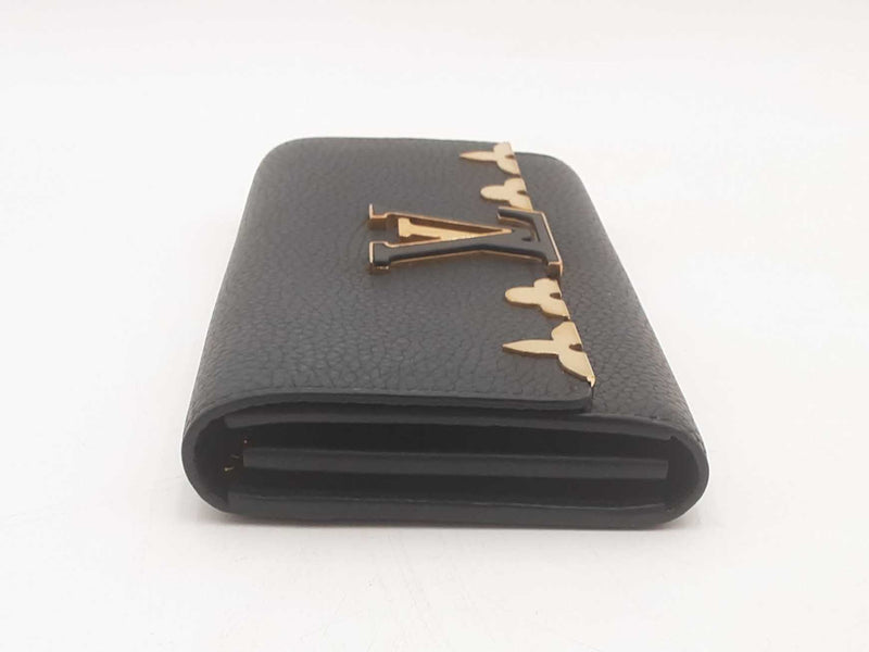 Louis Vuitton Capucines Black Taurillon Leather Wallet Sd0925rzxsa