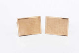 14k Yellow Gold Cuff Links 10.5 Grams Eb0826ixzsa