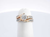 0.88 Cttw Diamond & 14k Yellow Gold Bypass Ring 4.3 Grams Size 3.25 Fw0526oxzdu