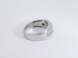 0.90 Cttw Diamond 14k White Gold Wedding Band 7.4 Grams Size 10 Aa0825worsa