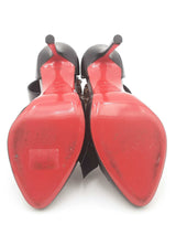 Christian Louboutin Fetish Bow Push Lock Ankle Straps Pumps Size 38 Eb0726loxsa