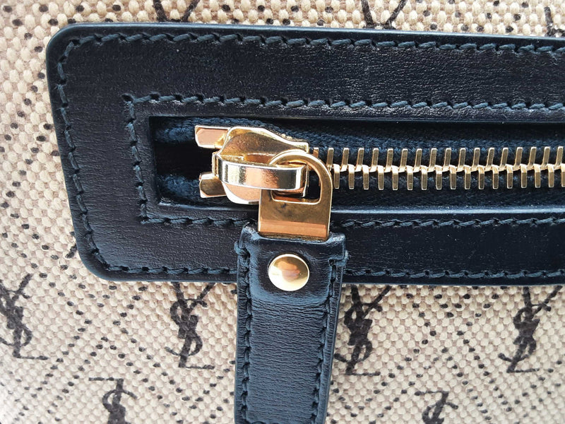 Ysl Saint Laurent Canvas Monogram All Over Camera Bag Sd1125wzxde