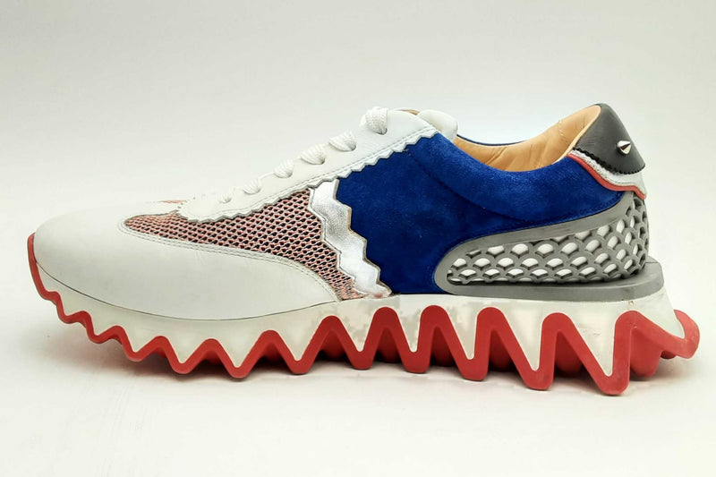 Christian Louboutin Cl Paris Loubishark Sneakers Size 43.5 Eb0624oxzsa