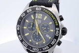 Tag Heuer Formula 1 Quartz 43mm Chronograph Stainless Steel Watch Eb0626ccxde