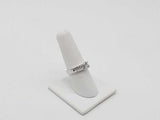 0.84 Dwt Lab Grown Diamond 4.5 Grams 18k Grams White Gold Size 7 Mk0825opzmia