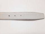 Hermes 32mm Gold Brown Blanc White Leather Belt Do0126rxzde