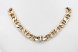 10k Yellow Gold Mariner Link Chain Necklace 14.2 Grams 19 Inch Eb0726corsa