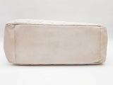 Chanel White Quilted Caviar Leather Shopping Tote Bag Do0725lcxzde