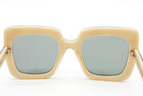 Gucci Stripe Glitter Square Frame Sunglasses Gg0328s Eb0926lxzde