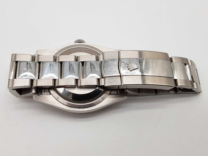 Rolex 116200 36 Datejust Silver Flowers Dial Steel Watch Do0625rxzxde