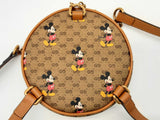 Gucci X Disney Mickey Mouse Gg Supreme Canvas Mini Round Backpack Do0524rrxde