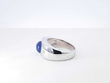 Star Sapphire, Diamond, & 10k White Gold Statement Ring 13.8 Grams Size 10.75 Fw0526crrdu