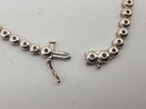 Natural Diamonds 0.925 Sterling Silver 25.8g Chain 18 In Do0826wrde