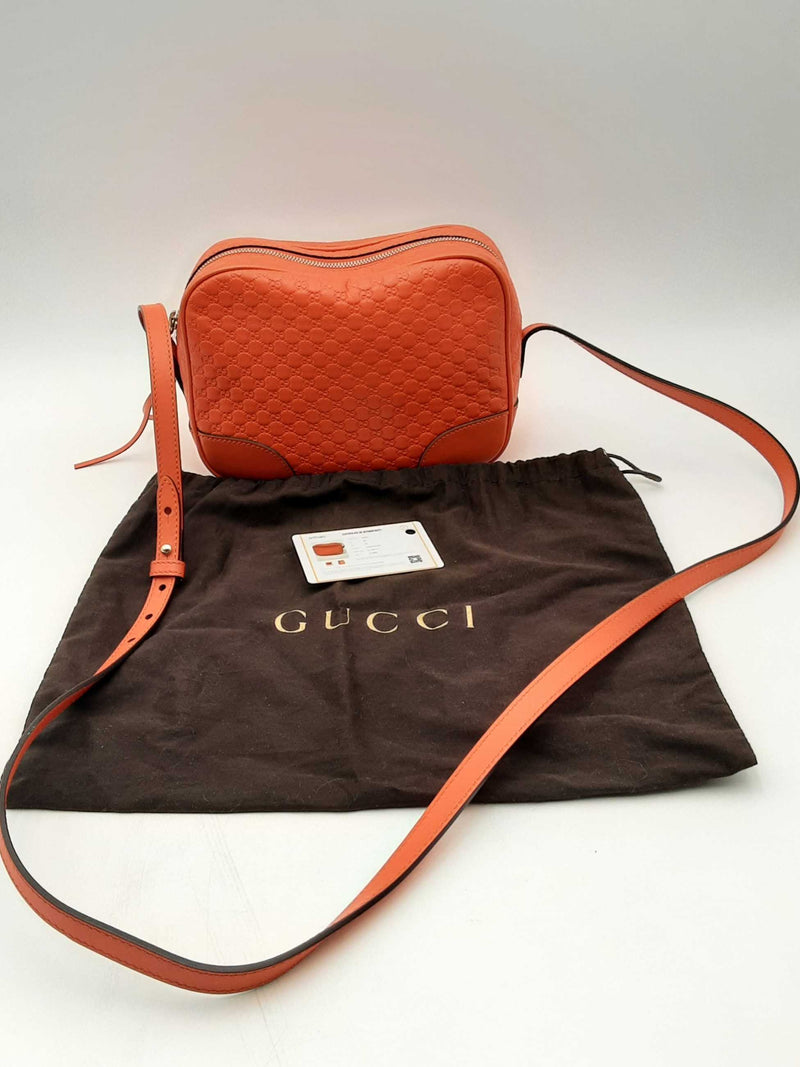 Gucci Microguccissima Bree Messenger Bag Eb0924oxzsa