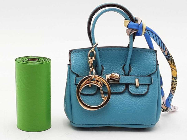 Mini Doggie Bag Charm Blue Aa0925csa
