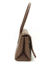 Bottega Veneta Patti Glossy Chocolate Brown Tote Bag Sd0725lzxzde