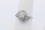 0.92cttw Diamond Ring In 14k Yellow Gold 3.1 Grams Size 7.5 Eb0326crxdu