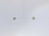 1.50 Cttw Lab Grown Diamond 14k Yellow Gold Stud Earrings 1 Gram Aa0725oepsa