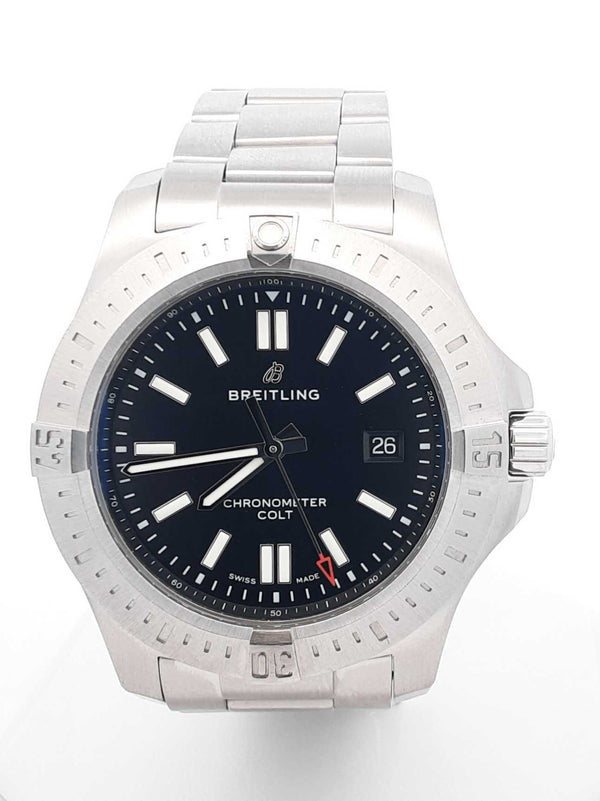 Breitling Colt Stainless Steel Automatic 44mm Watch Fw0725