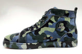 Christian Louboutin Louis Orlato Veau Velours Camoflage Sneakers Eb0125oxzsa