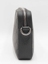 Gucci Ophidia Crossbody In Graphite & Ebony Gg Supreme Coated Canvas Fw0126rxzdu