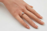 1.02 Cttw Diamond & 14k Rose Gold Halo Ring 3.4 Grams Size 8 Fw1125lwrxdu