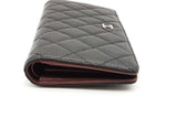 Chanel Quilted Caviar Leather Yen Wallet Eb0926pxzsa