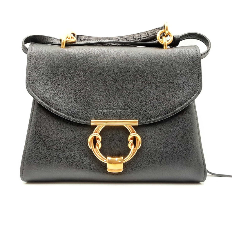 Salvatore Ferragamo Margot Leather Shoulder Bag Sd1224wzxdu
