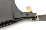 Gucci Black Leather Hobo Shoulder Bag Eb1026wxzsa