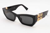 Miu Miu Black Sunglasses Smu 09w Eb0726lcrsa